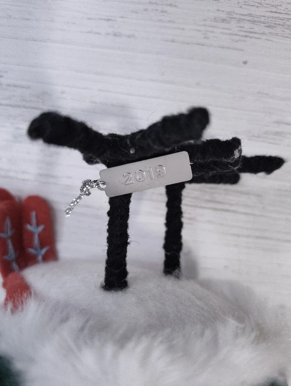 Target Wondershop 2019 Featherly Friends DAZZLE Christmas Fabric Bird Figure